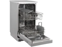 Respekta Unterbau-Geschirrspüler Bena 45 cm Silber