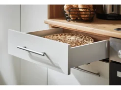 Respekta Winkelküche Hilde 310 x 172 cm mit Kücheninsel Weiß