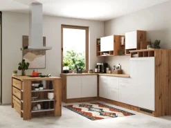 Respekta Winkelküche Hilde 310 x 172 cm Weiß