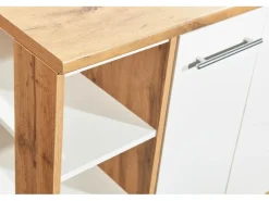 Respekta Winkelküche Hilde 280 x 172 cm mit Kücheninsel Grau