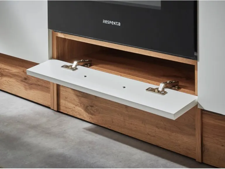 Respekta Winkelküche Hilde 280 x 172 cm mit Kücheninsel Grau