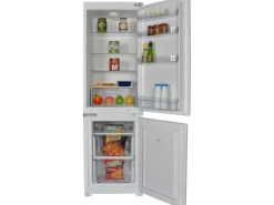 Respekta Winkelküche KBL280WSCGKEG 280 x 172 cm Schwarz-Weiß-Butcher Nussbaum