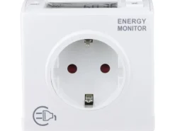 REV Ritter Energiemessgerät Digital Quadratisch Weiß