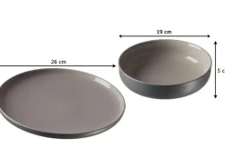 Ritzenhoff & Breker Jasper Tafelservice 8-teilig Grau