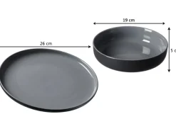 Ritzenhoff & Breker Jasper Tafelservice 8-teilig Schwarz