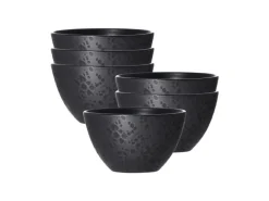 Ritzenhoff & Breker Kitwe Müslischalen 14 cm 6er Set Schwarz