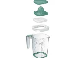 Rotho Back-Messbecher Loft 1,5 l Transparent Mistletoe Green