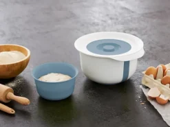 Rotho Backschüssel-Set Fresh Horizontblau 2-teilig