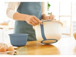 Rotho Backschüssel-Set Fresh Horizontblau 2-teilig