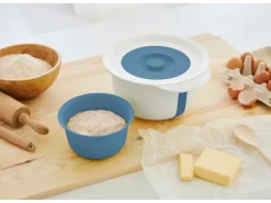 Rotho Backschüssel-Set Fresh Horizontblau 2-teilig