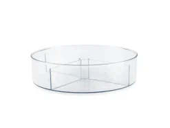 Rotho Drehteller Küchenorganizer Loft 7 cm Hoch Transparent