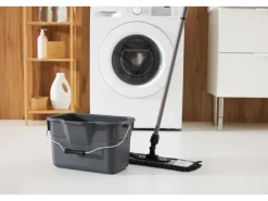 Rotho Eimer Basic Eckig 12 l Anthrazit