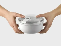 Rotho Frischhaltedose Ela Rund 0,75 l Weiß