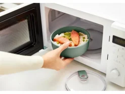 Rotho Frischhaltedose Ela Rund 0,75 l Mistletoe Green