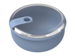 Rotho Frischhaltedose Ela Rund 0,75 l Horizontblau