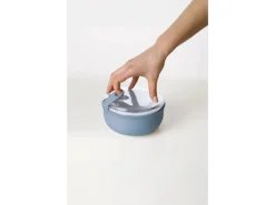 Rotho Frischhaltedose Ela Rund 0,75 l Horizontblau