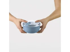 Rotho Frischhaltedose Ela Rund 0,75 l Horizontblau