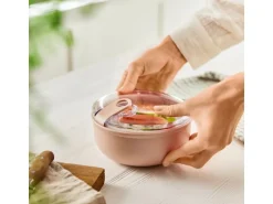 Rotho Frischhaltedose Ela Rund 0,75 l Rosa