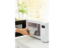 Rotho Frischhaltedose Nala Edelstahl Rund 0,9 l Mistletoe Green