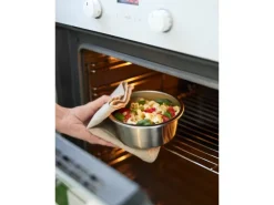 Rotho Frischhaltedose Nala Edelstahl Rund 0,9 l Mistletoe Green