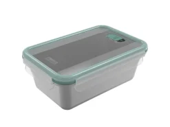 Rotho Frischhaltedose Nala Edelstahl 1,5 l Mistletoe Green