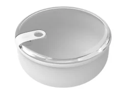 Rotho Frischhaltedose Rund Ela 1,8 l Weiß