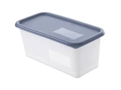 Rotho Gefrierdosen-Set Domino 1,5 l Horizontblau 3-teilig