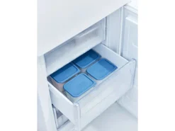 Rotho Gefrierdose-Set Domino 1 l Horizontblau 4-teilig