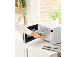 Rotho Kühlschrankdose Nala mit Kunststoffdeckel Glas Rund 1,1 l Mistletoe Green