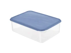 Rotho Kühlschrankdose Rondo Eckig 5 l Horizontblau