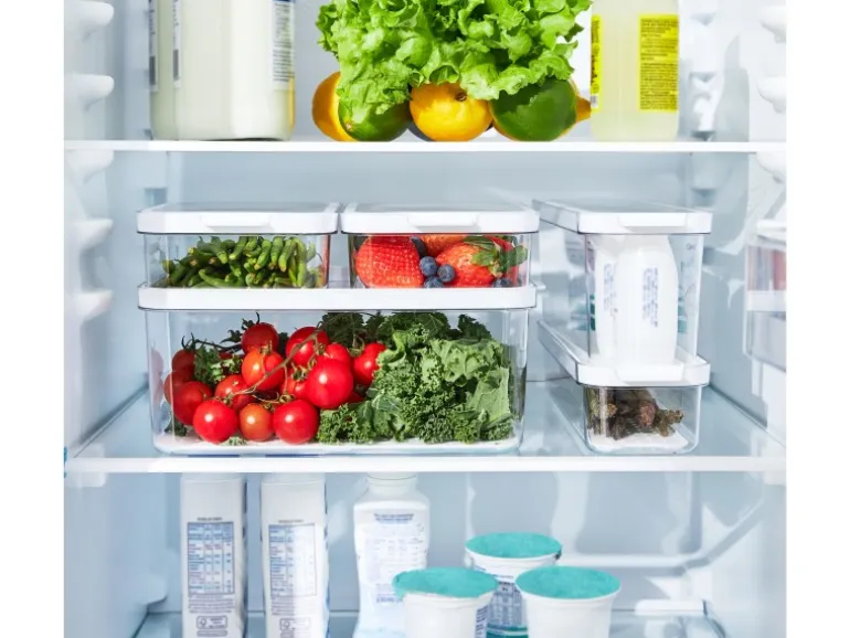 Rotho Kühlschrankorganizer-Set Cauma Transparent 5-teilig