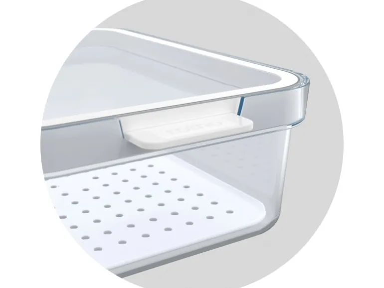 Rotho Kühlschrankorganizer-Set Cauma Transparent 5-teilig