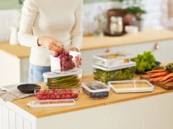 Rotho Kühlschrankorganizer Cauma 1,15 l Weiß