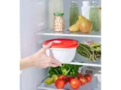 Rotho Mikrowellenschüssel Micro Clever 1,6 l Papaya