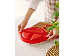 Rotho Mikrowellenteller Micro Clever 0,75 l Papaya