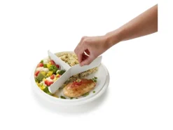 Rotho Mikrowellenteller XL Clever 1,2 l Papaya