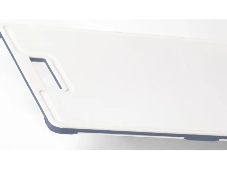 Rotho Schneidbrett Caruba Groß Weiß-Blau