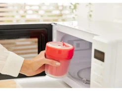 Rotho Thermotasse Memory B3 mit Löffel 0,5 l Papaya