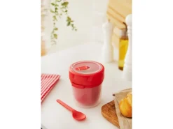 Rotho Thermotasse Memory B3 mit Löffel 0,5 l Papaya