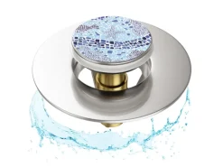 Sanilo Pop Up Waschbeckenstöpsel Mosaic World