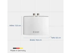 Saniself Kleindurchlauferhitzer KDE EEK: A