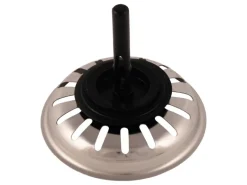 Sanitop-Wingenroth Ventiloberteil für Siebkorbventile Verchromt