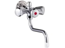 Sanitop-Wingenroth Wandauslaufbatterie für Kochendwassergerät Chrom