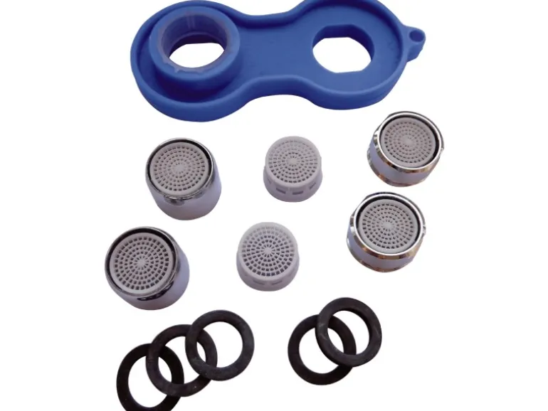 Sanitop-Wingenroth Wasserspar-Set 9-teilig Chrom 5 Stk.