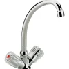 Sanitop-Wingenroth Zweigriffmischer Küchenarmatur Standard Plus Chrom