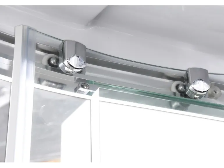 Sanotechnik Komplettduschkabine Trend 1 Chrom-Optik 210 cm x 90 cm