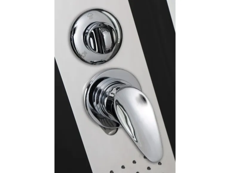 Sanotechnik Komplettduschkabine Trend 1 Chrom-Optik 210 cm x 90 cm