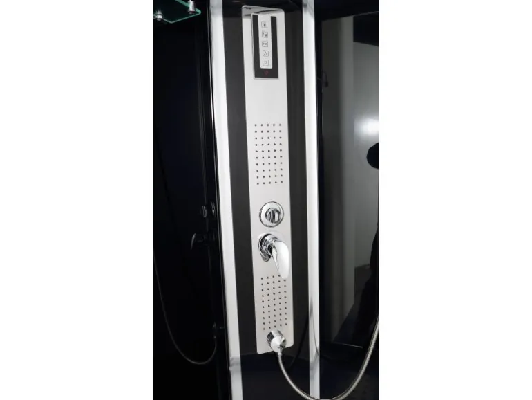 Sanotechnik Komplettduschkabine Trend 1 Chrom-Optik 210 cm x 90 cm