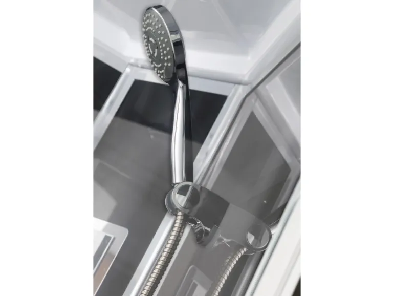 Sanotechnik Komplettduschkabine Trend 1 Chrom-Optik 210 cm x 90 cm