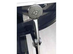 Sanotechnik Komplettduschkabine Trend 2 Chrom-Optik 210 cm x 90 cm